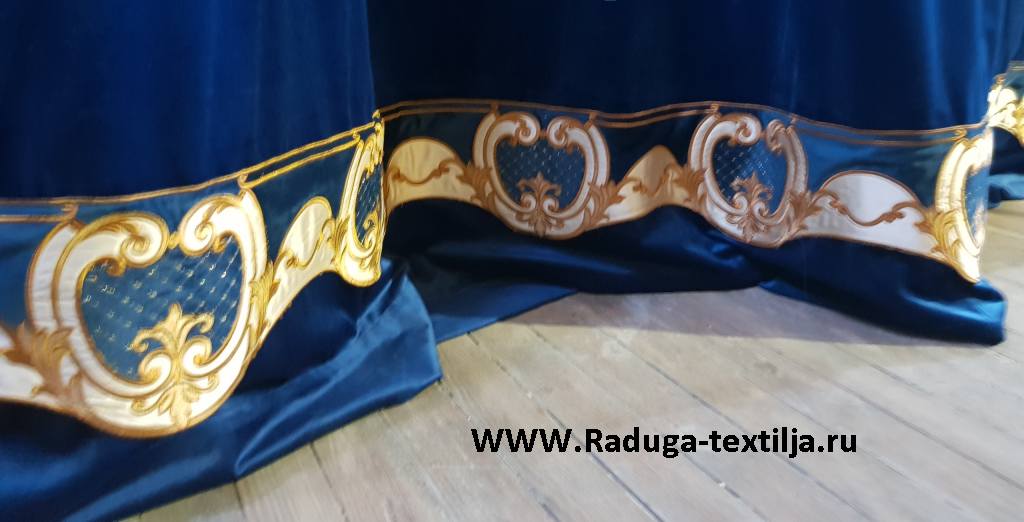 Шторы для актовых залов , сцен, филармоний